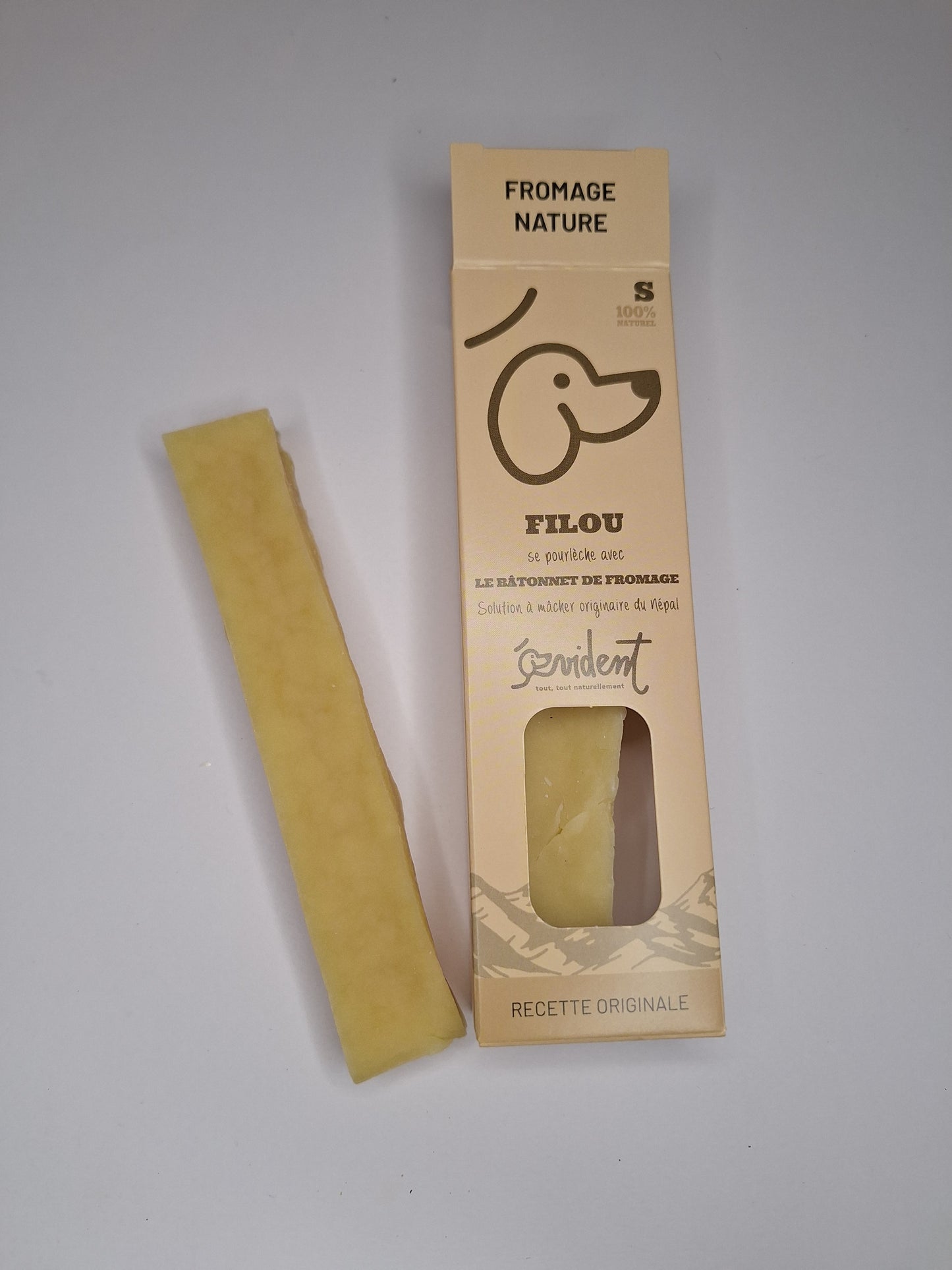 🧀 Filou – Bâtonnets de Fromage Nature Évident - Taille S